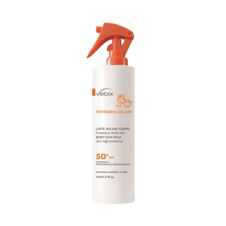 Vebix Phytamin Latte Solare Kids Spf 50+ Vebi 150ml
