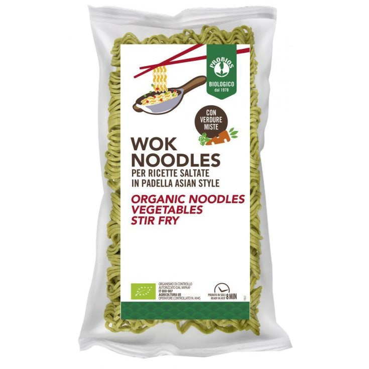 Wok Noodles Con Verdure Miste Probios 250g