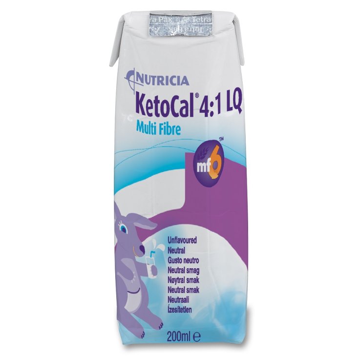 Ketocal 4:1 Lq Multi Fibre Gusto Neutro Nutricia 32x200ml