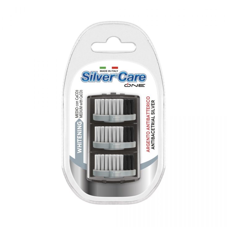 Testine Di Ricambio Whitening SilverCare One 12 Pezzi
