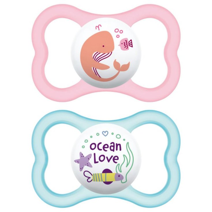 MAM Air 6+ Succhietto Caucciù Femmina 2 Pezzi