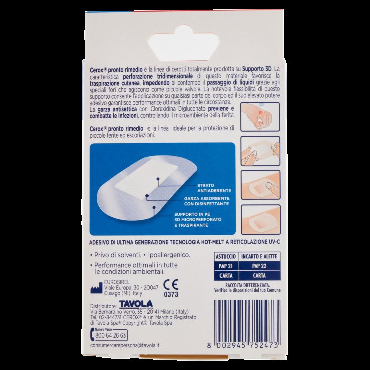 Cerotti 3D Trasparenti Super Cerox 5 Pezzi
