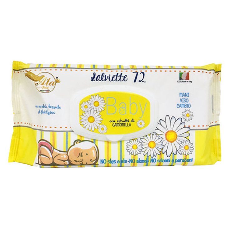 Salviettine Camomilla 72 Pezzi