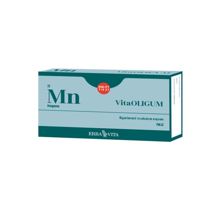 Vitaoligum Manganese Erba Vita 20 Fiale