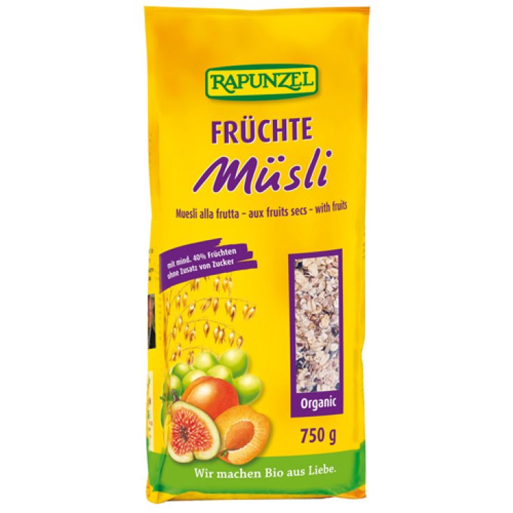 Rapunzel Fruit Muesly Biologico 750g