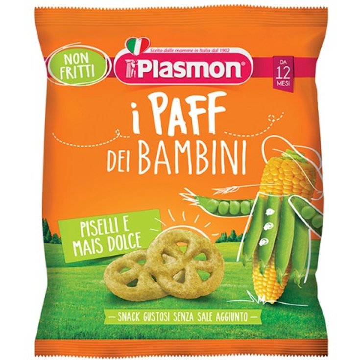 i PAFF DEI BAMBINI Piselli e Mais Plasmon® 15g