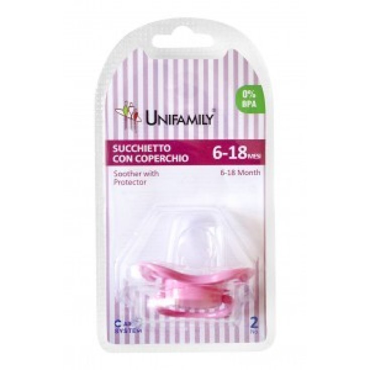 Unifamily Succhietto Con Coperchio Bimba 6/18 Mesi