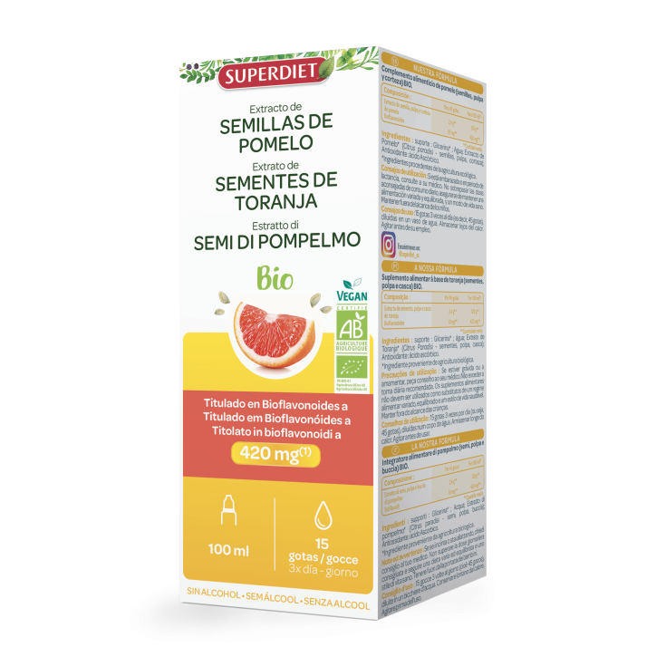Superdiet Estratto Semi Pompelmo 100ml