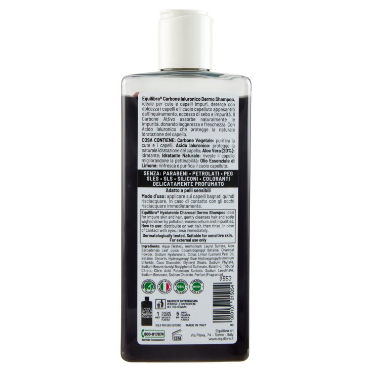 Carbone Ialuronico Dermo Shampoo Equilibra® 265ml
