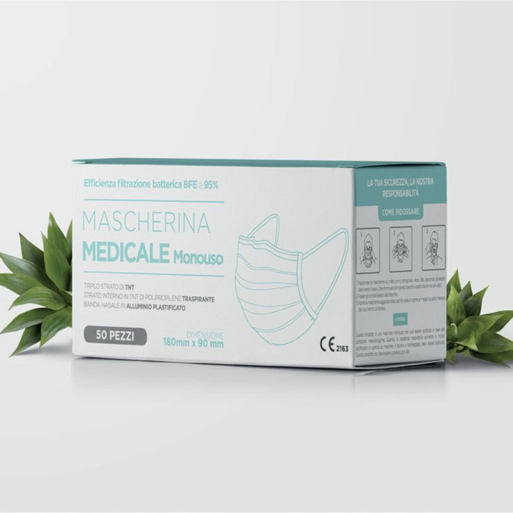 Mascherina Medicale Monouso Stern 50 Pezzi