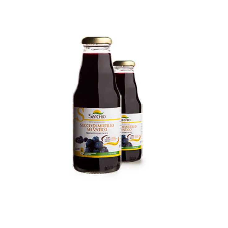 Sarchio Succo Di Mirtillo Selvatico Prodotto Biologico 330ml