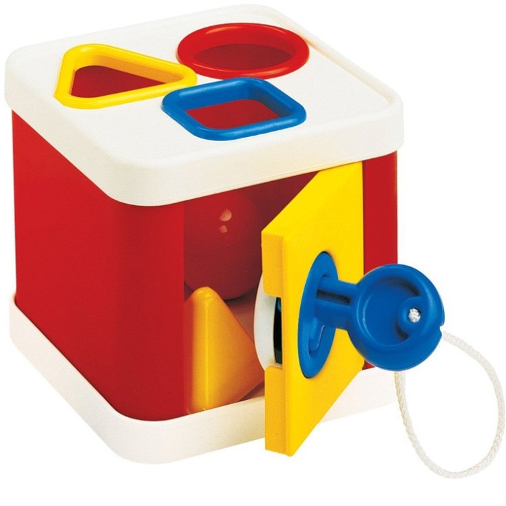 James Galt Ambi Toys Gioco Della Chiave Lock A Block 1 Pezzo