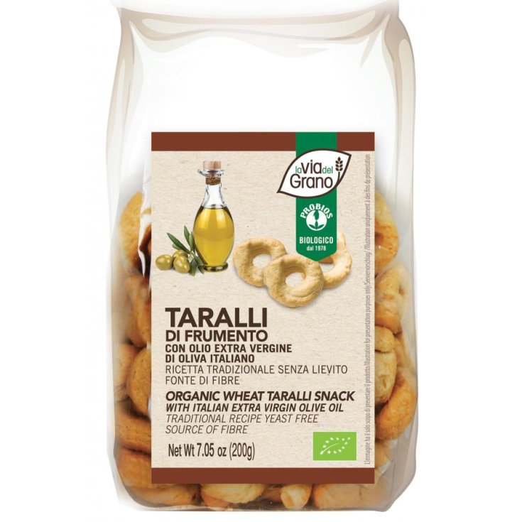 La Via Del Grano Taralli Di Frumento Probios 200g