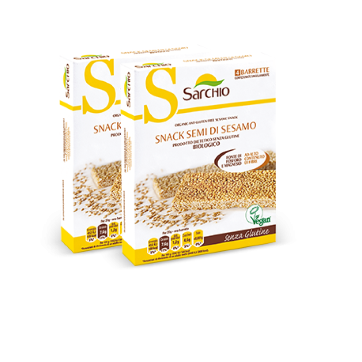 Sarchio Snack Ai Semi Di Sesamo Senza Glutine 80g