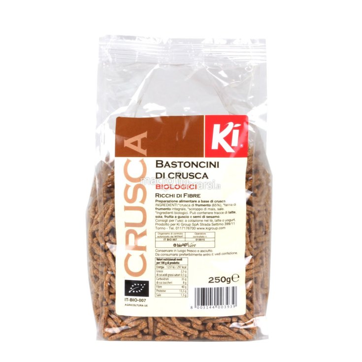 Ki Bastoncini Di Crusca Biologico 250g