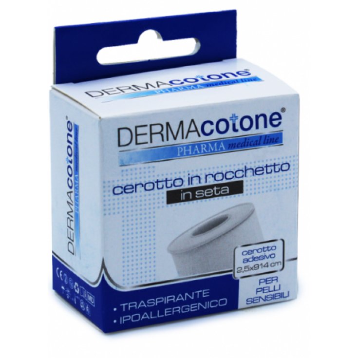 Cerotto in rocchetto in seta DERMACOTONE® 2,5X914cm