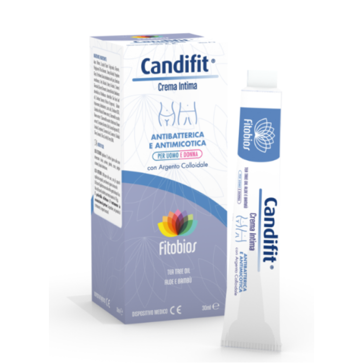 Candifit Crema Intima Fitobios 30ml + 6 Applicatori Vaginali