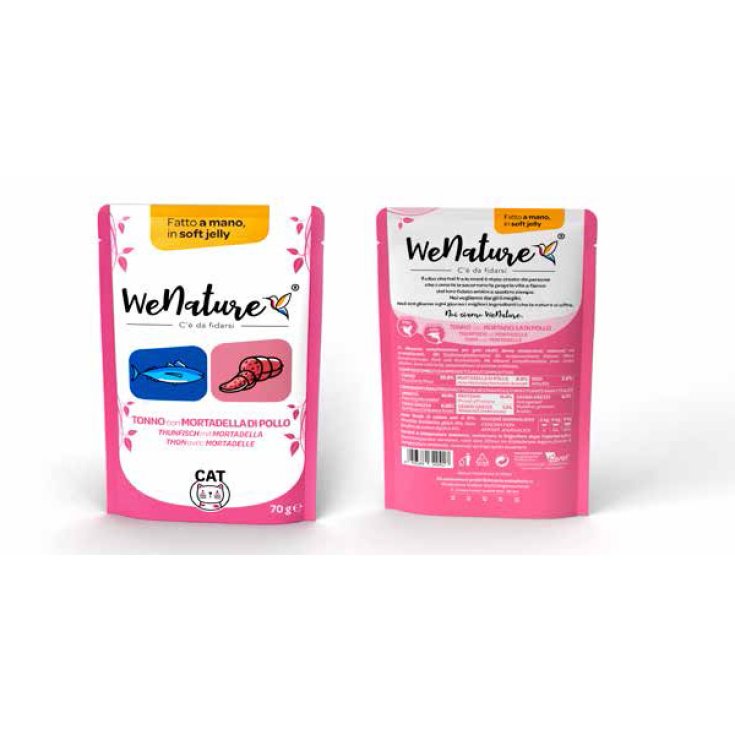Tonno con Mortadella di Pollo in Soft Jelly Pouch - 70GR