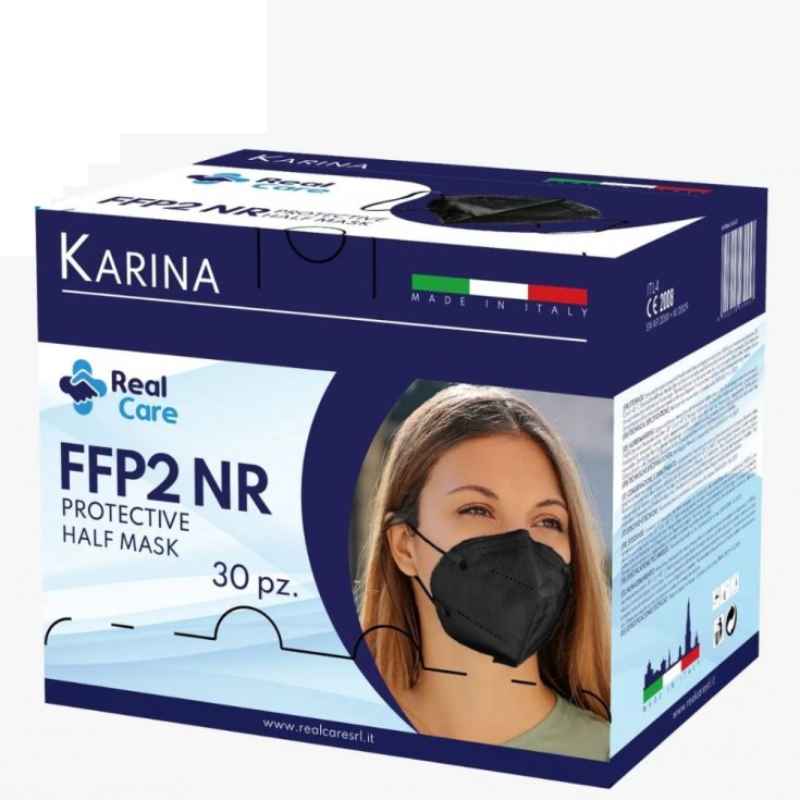 KARINA Mascherina FFP2 Nero 30 Pezzi