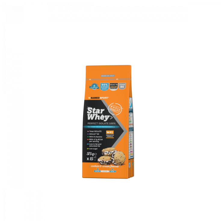 Star Whey Isolate Sublime Cookies & Cream Named Sport 375g