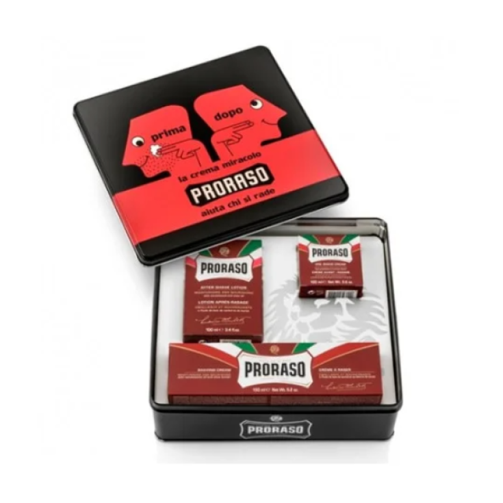 Vintage Selection Prima&Dopo Kit Rasatura Proraso Cofanetto