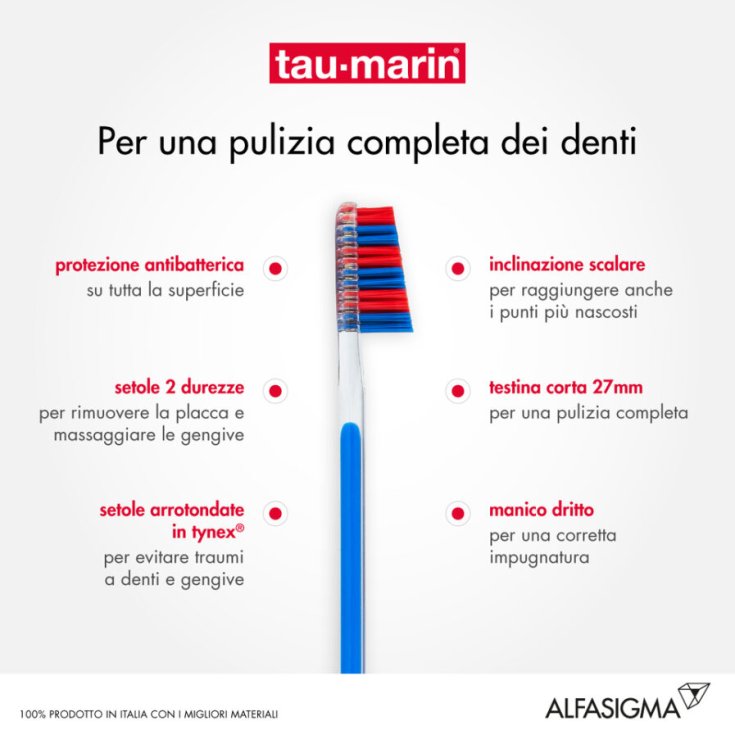 Tau Marin® Spazzolino Professional 27 Duro Antibatterico