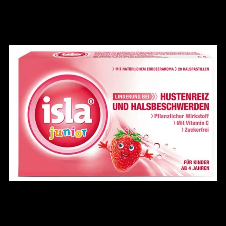 Isla Junior Fragola 20 Pastiglie