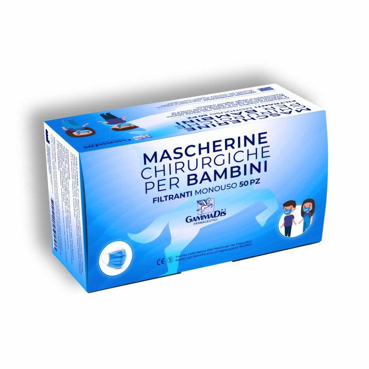 Mascherine Chirurgiche EN14683 GammaDis 50 Pezzi