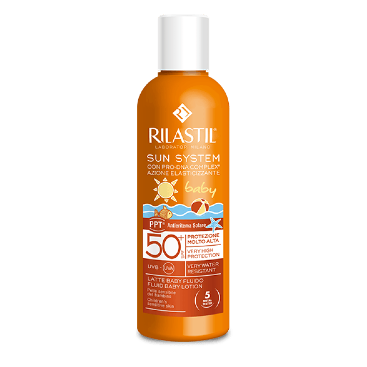 Sun System Baby Latte Baby Fluido SPF50+ Rilastil® 200ml