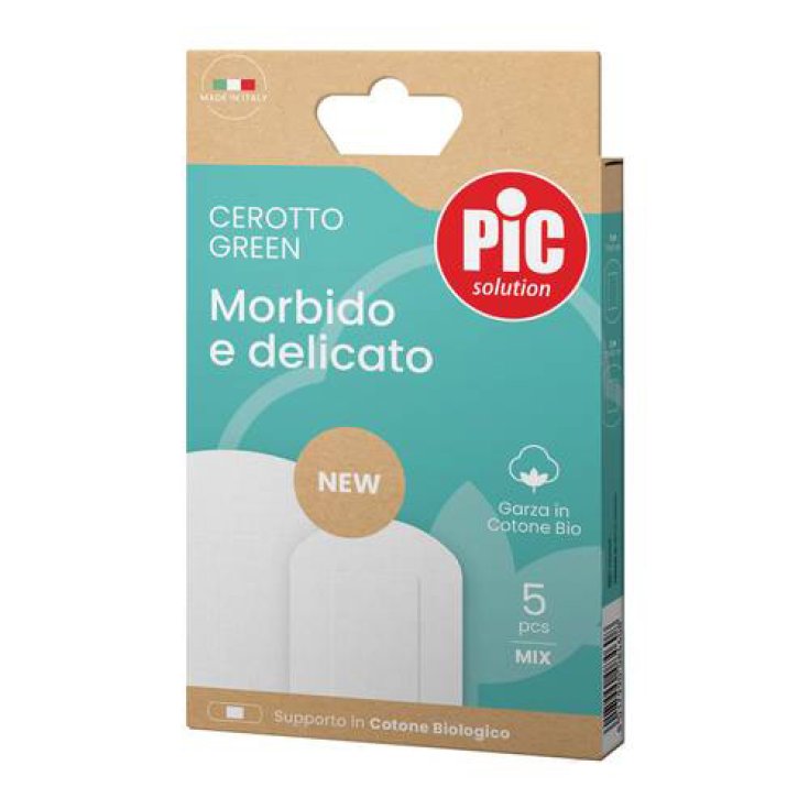 Cerotti Green Cotone Bio MIX Pic Solution 5 Pezzi