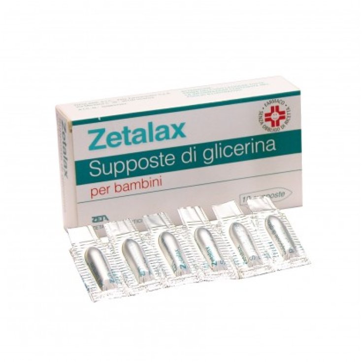 Zetalax Bambini 1375mg Zeta Farmaceutici 18 Supposte