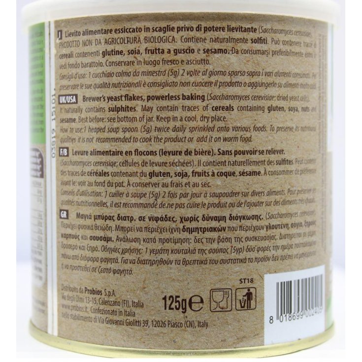 Lievito Alimentare In Scaglie Probios 125g