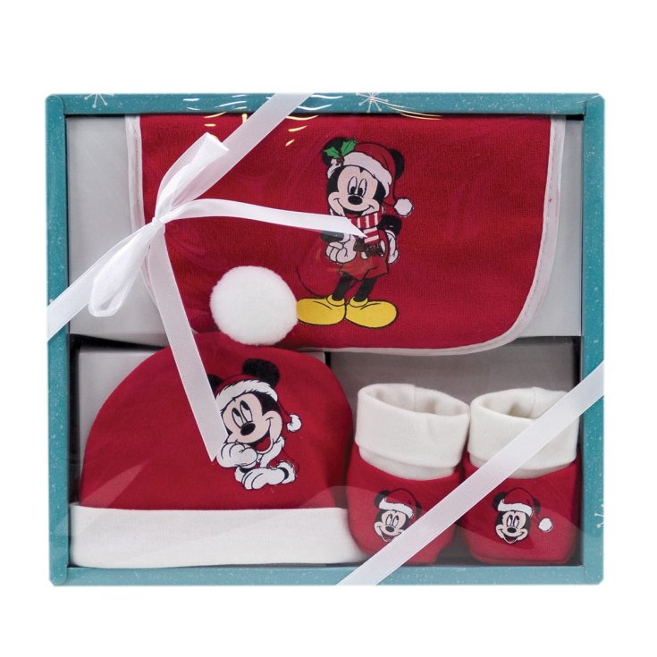KIT DISNEY NATALE MICKEY 3PZ
