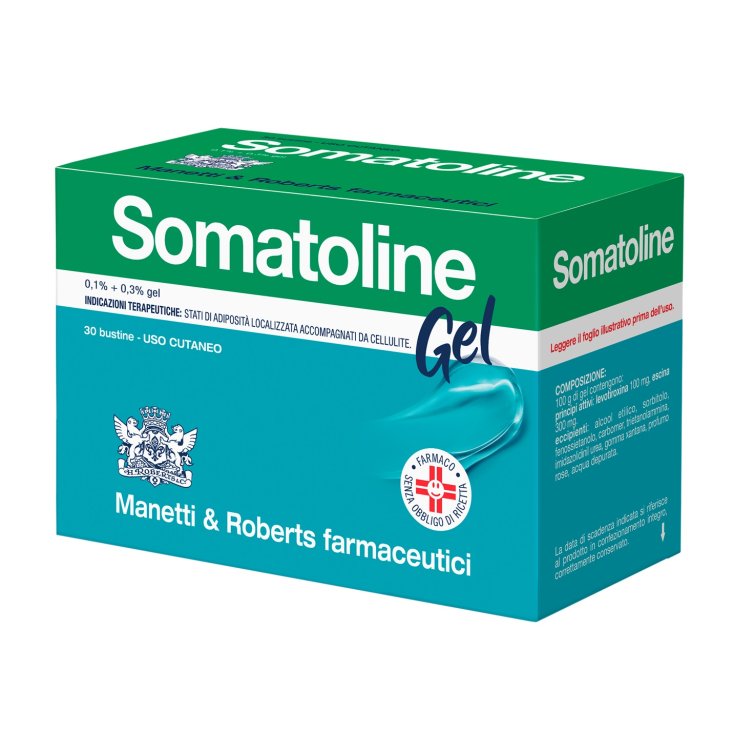 Somatoline 0,1% + 0,3% Gel 30 Bustine