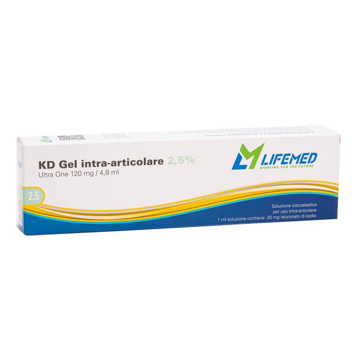Kd Gel Intra-Articolare 2,5% Ultra One LifeMed 1 Pezzo