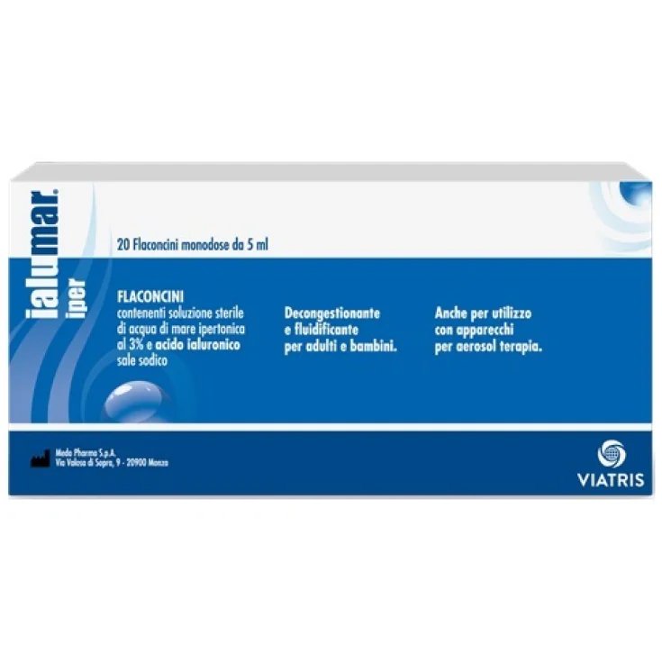 Ialumar® Soluzione Ipertonica 3% VIATRIS 20 Flaconcini