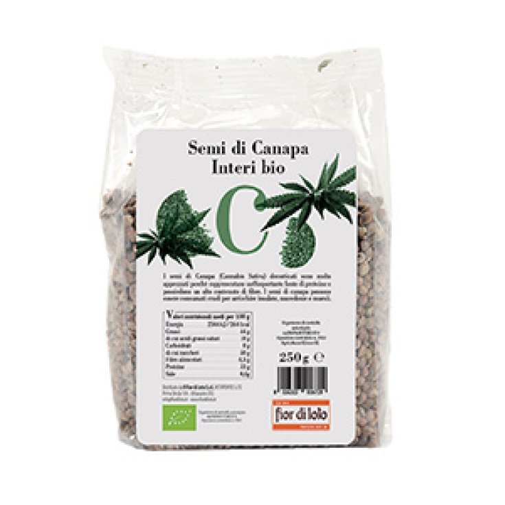 Il Fior Di Loto Semi Canapa Interi Biologico 250g