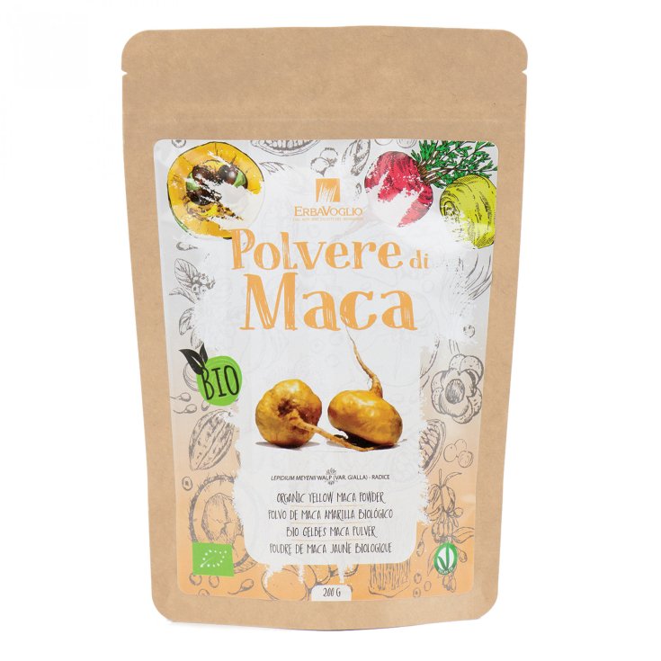 MACA INTEGRALE POLVERE BIO ERBAVOGLIO 200g