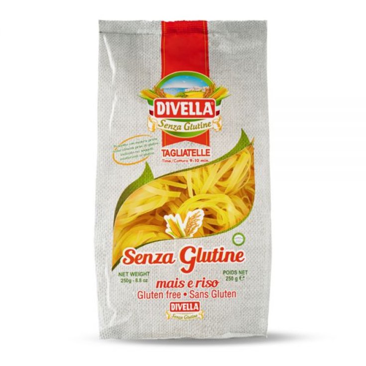Tagliatelle Mais e Riso Divella 250g