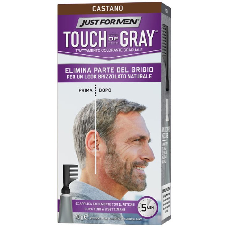 JUST FOR MEN TOUCH OF GRAY CASTANO