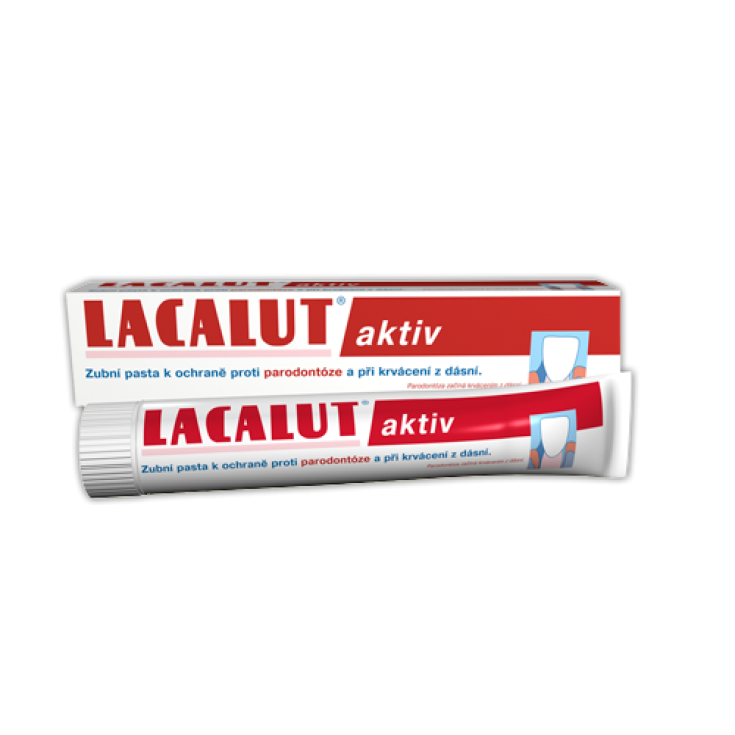 Lacalut Aktiv Dentifricio Antiplacca 75ml