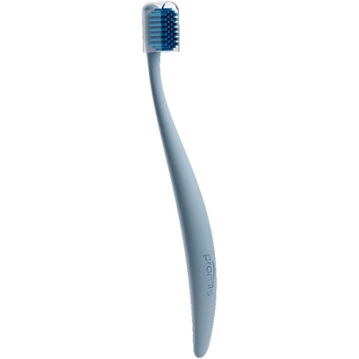 Spazzolino ecosostenibile single blue Promis