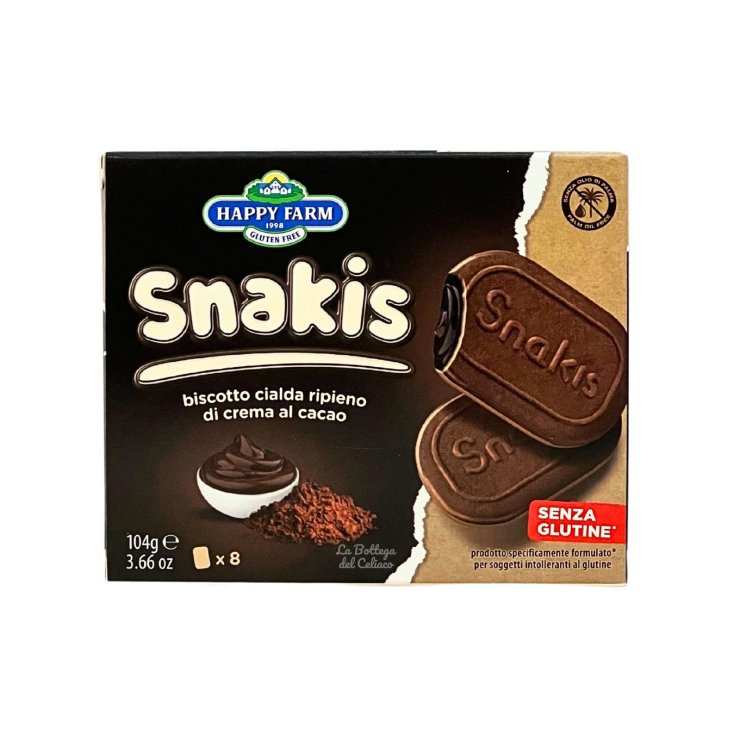 Snakis al Cacao Happy Farm 104g
