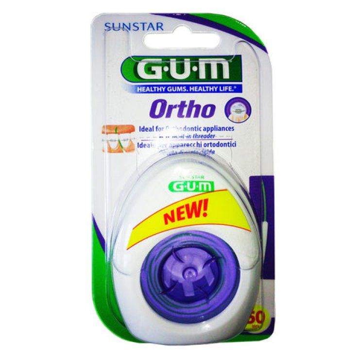 Sunstar Gum Ortho Floss 50 Unità
