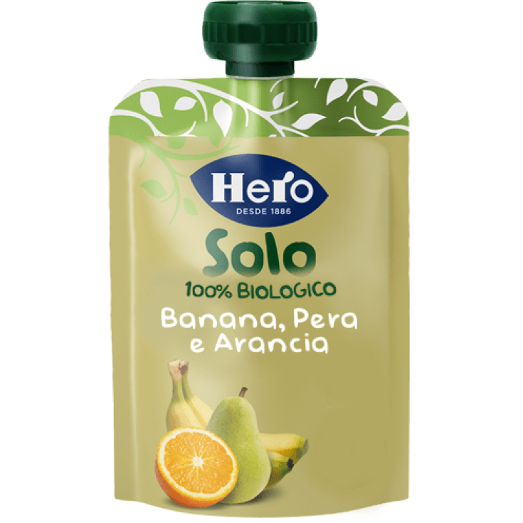Solo Banana Pera Arancia Hero 100g