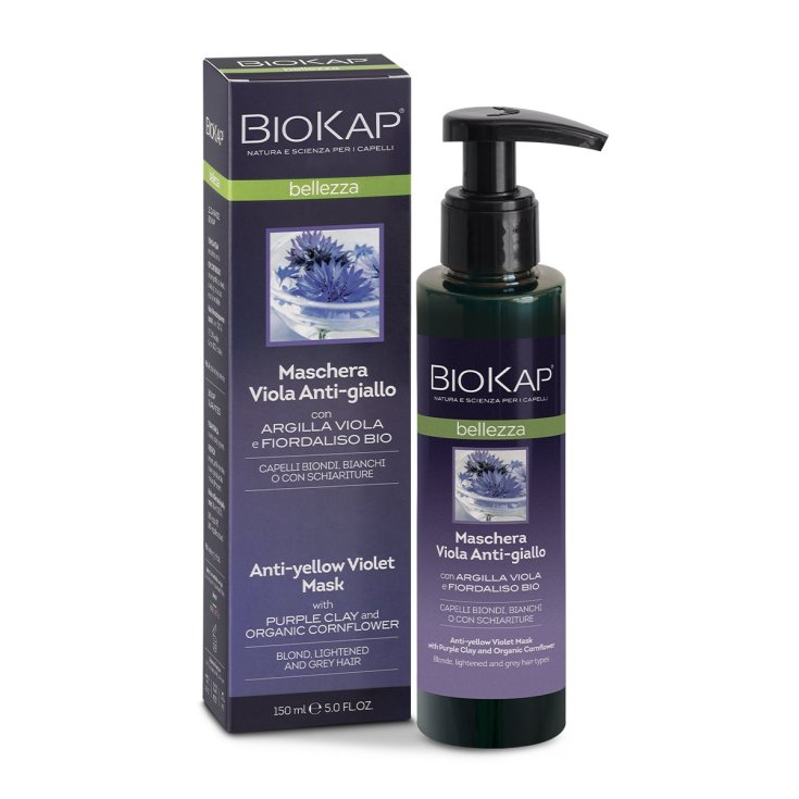 Maschera Viola Antigiallo BioKap 150ml