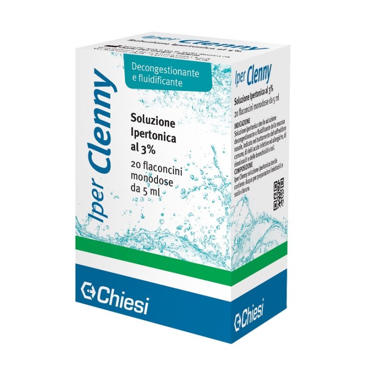 Iper Clenny Soluzione Ipertonica 3% Chiesi 20x5ml