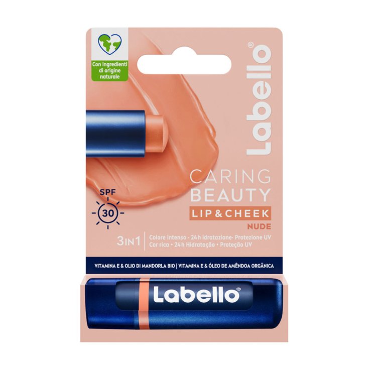 Caring Beauty Nude Labbra e Guance Labello 4,8g