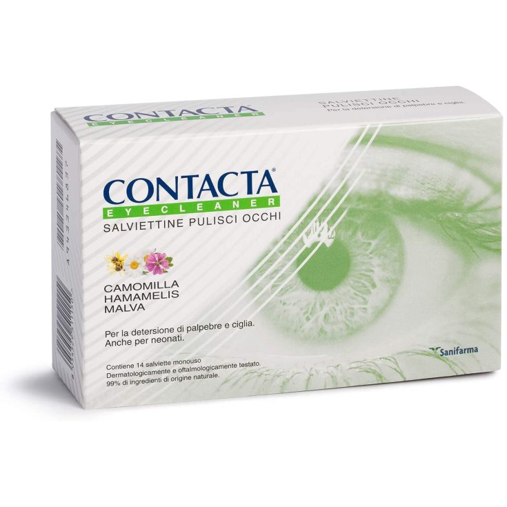 Salviettine Pulisci Occhi Contacta EyeCleaner 14 Monouso