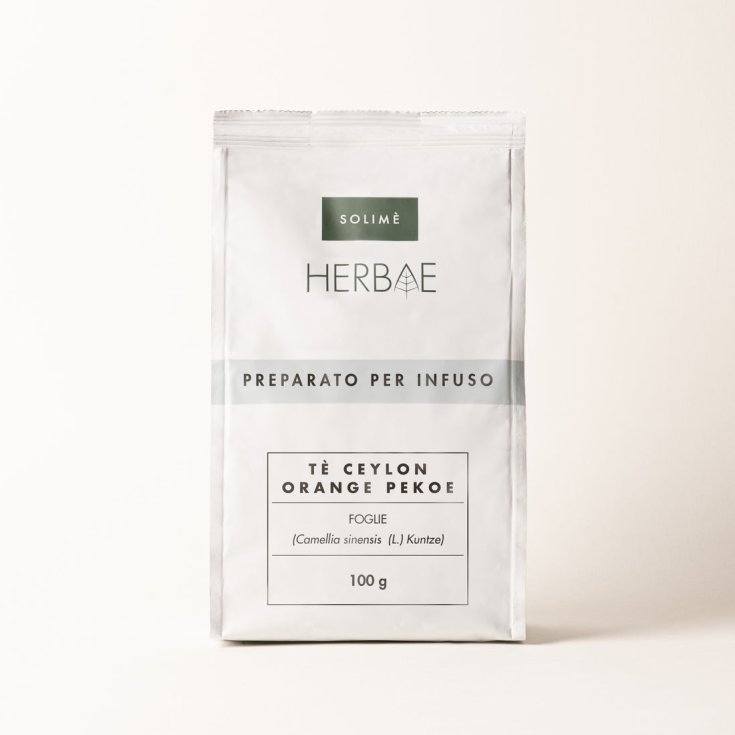 Tisana Tè Ceylon Orange Pekoe Foglie Solimè 100g